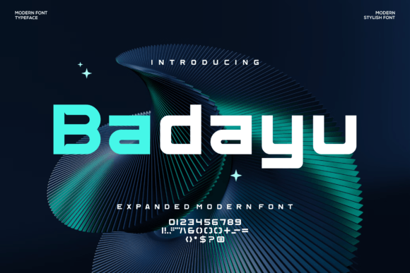 Badayu: A Modern Sans Serif Display Font for Editorial Calm