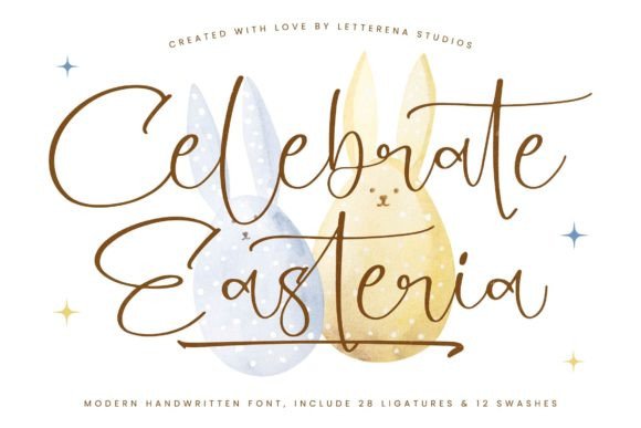 Celebrate Easteria: A Modern Handwritten Font That Cuts Through the Feed