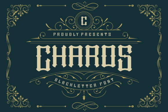 Charos Blackletter Font: A Polished Twist for Small Business Branding