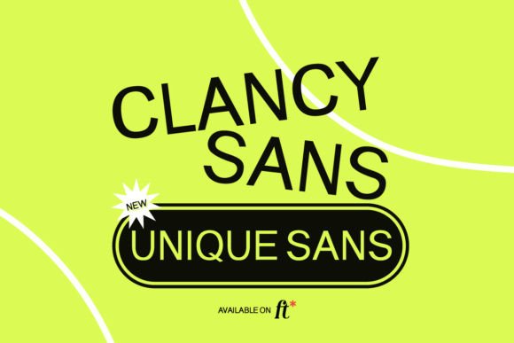 Clancy: A Modern Sans Serif Typeface for Editorial Clarity