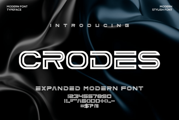 Crodes: A Bold, Authentic Display Font for Digital Brands