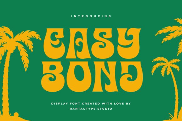 Easy Bond: A Friendly Serif Display Font for Digital Brands