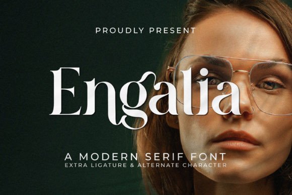 Engalia: A Premium Serif Font for Handmade Brands