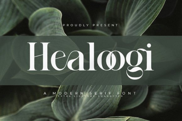 Healoogi: A Serif Font That Makes Your Brand Feel Thoughtful