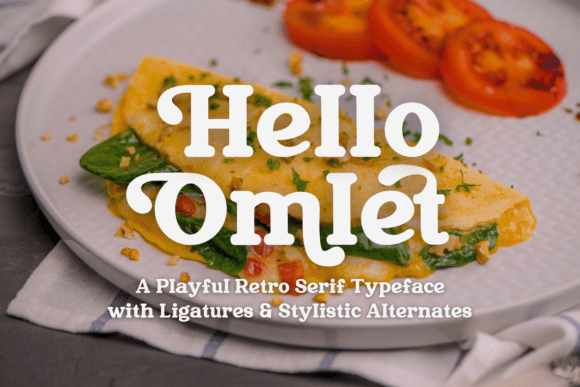Helo Omlet: A Friendly, Modern Serif Font for Scroll-Stopping Campaigns