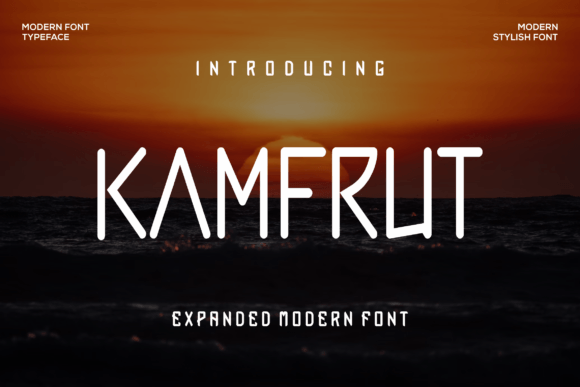 Kamfrut Font: A Bold, Modern Sans Serif for Real Business Branding