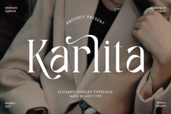 Karlita: A Serif Font That Makes Your Headlines Feel Intentional