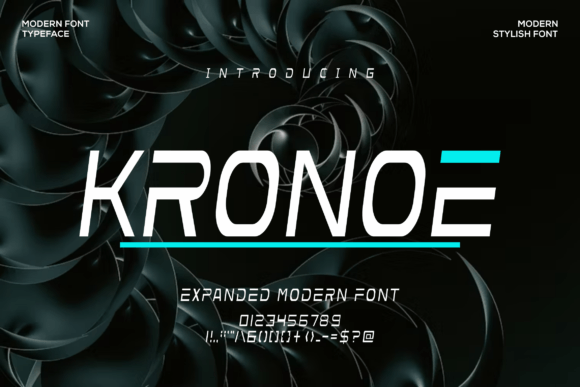 Kronoe: A Bold, Modern Sans Serif Font for Makers