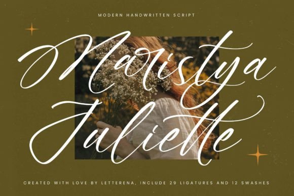 Maristya Juliette: A Luxury Script Font That Earns Its Place in Real Campaigns
