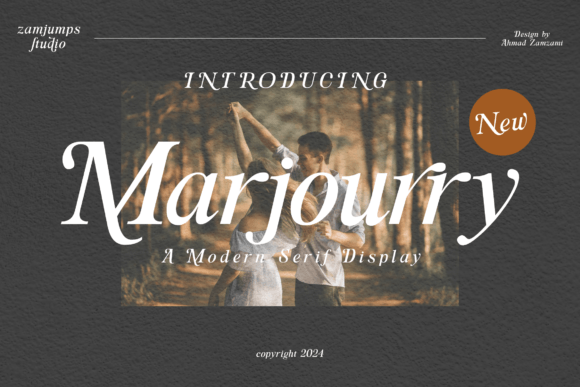 Marjourry: A Modern Serif Display Font That Elevates Your Brand