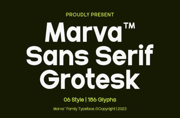 Marva: A Clean, Confident Sans Serif for Your Brand