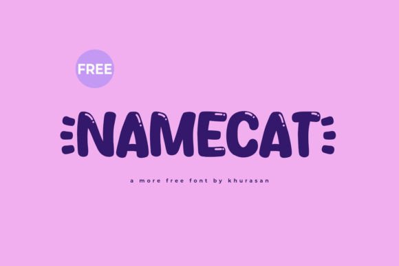 Namecat: A Modern Display Font Worth Testing