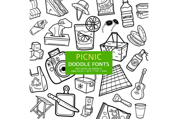 Picnic Doodle: A Playful Dingbat That Earns Its Place