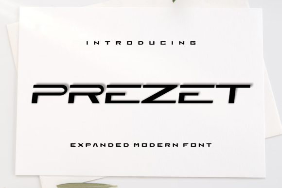 Prezet: A Modern Sans Serif Font That Makes Your Brand Stand Out