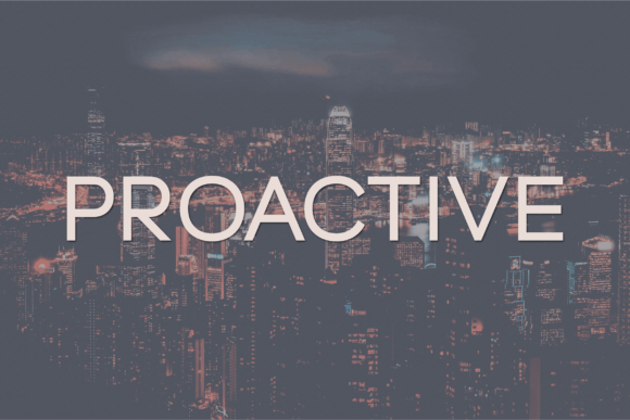 Proactive: A Clean, Confident Sans Serif Font for Small Businesses