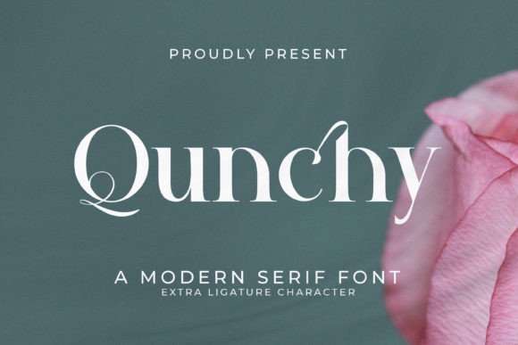 Qunchy: A Premium Serif Font That Elevates Real Branding