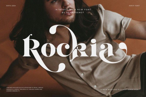 Rockia: A Classy Serif Font for Small Business Branding