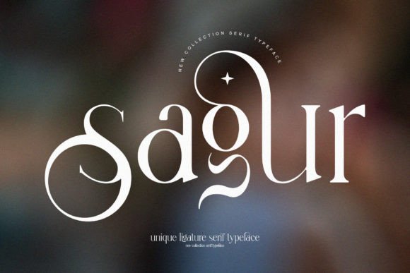 Sagur Serif Font for Handmade Brands