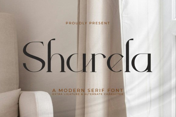 Sharela: A Premium Serif Font That Elevates Campaign Visuals