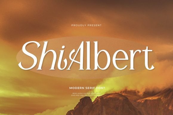 Shialbert: A Modern Serif Font for Editorial Clarity and Character