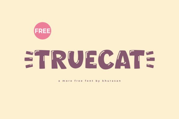 Truecat: A Modern Display Font for Polished Web Typography