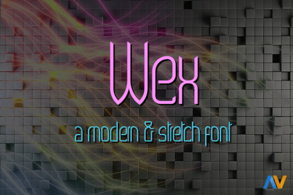 Wex: A Stretch Modern Sans Serif for Confident Digital Branding
