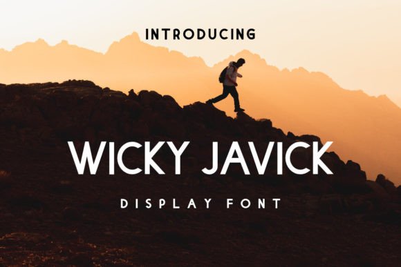 Wicky Javick: A Premium Sans Serif Font for Handmade Brands